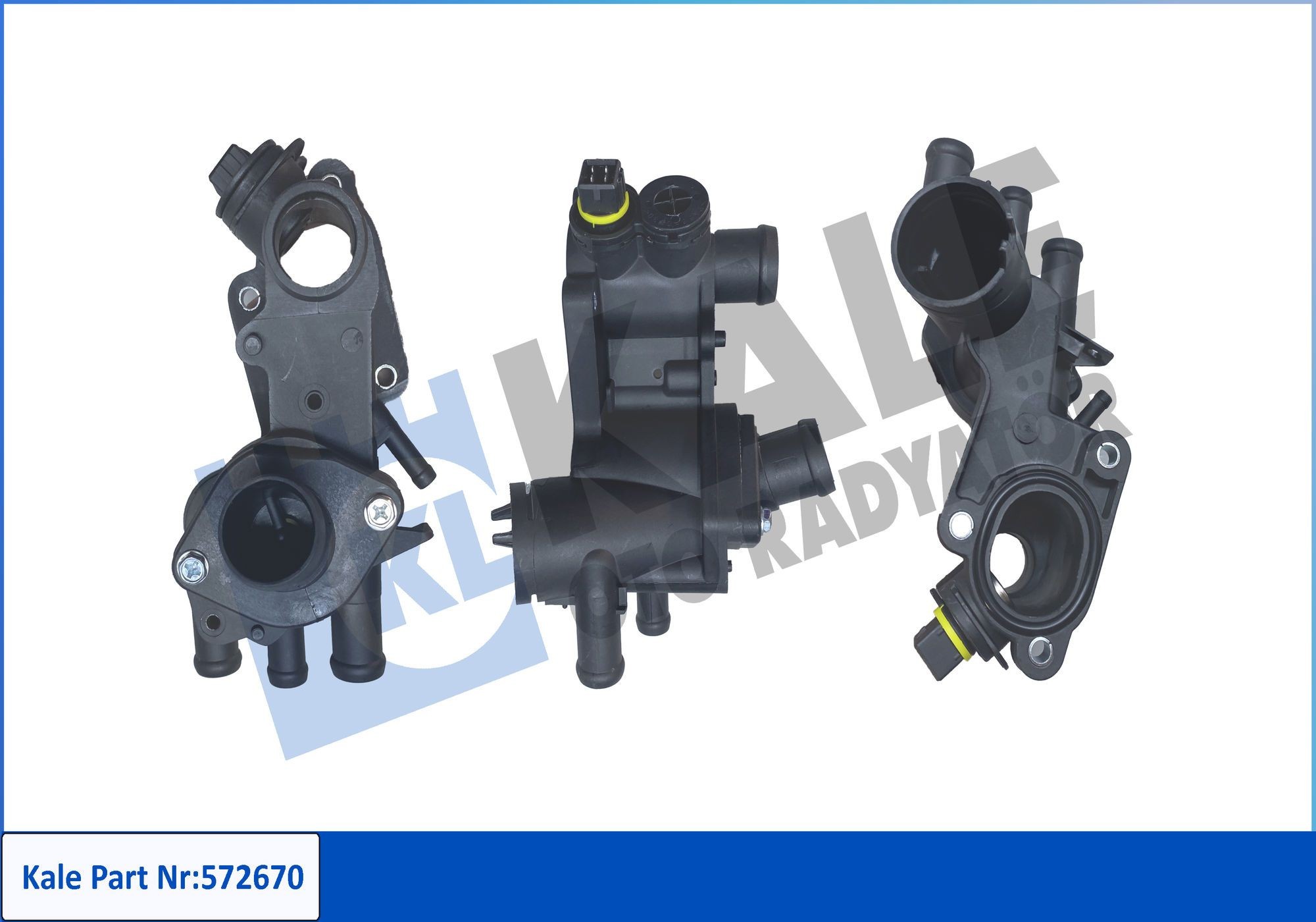KALE OTO RADYATOR 572670: Termostat chladenia 87°C, so snimacom, s termostatom