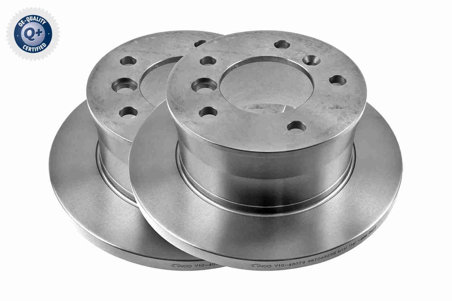 VAICO V10-40079: Piduriketas Tagasild, Ø: 272mm, täis, Ø: 272mm, Original VAICO Quality