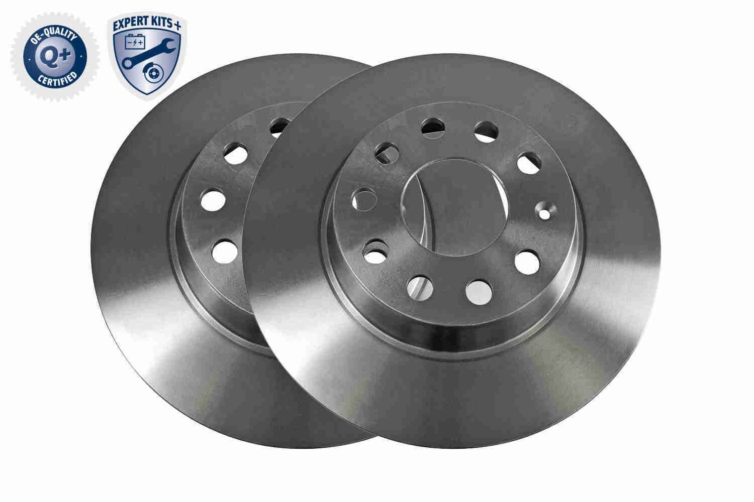 VAICO V10-40082: Disc de frână puntea spate, Ř: 282mm, plin, Ř: 282mm, Original VAICO Quality