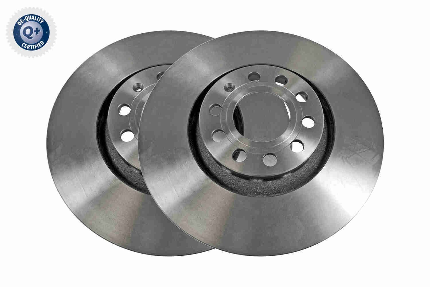 VAICO V10-80073: Piduriketas Esisild, Ø: 312mm, õhutusega, Ø: 312mm, Original VAICO Quality