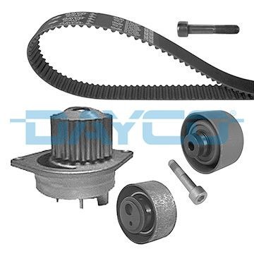 DAYCO KTBWP1430: Kit cinghia distribuzione, pompa acqua