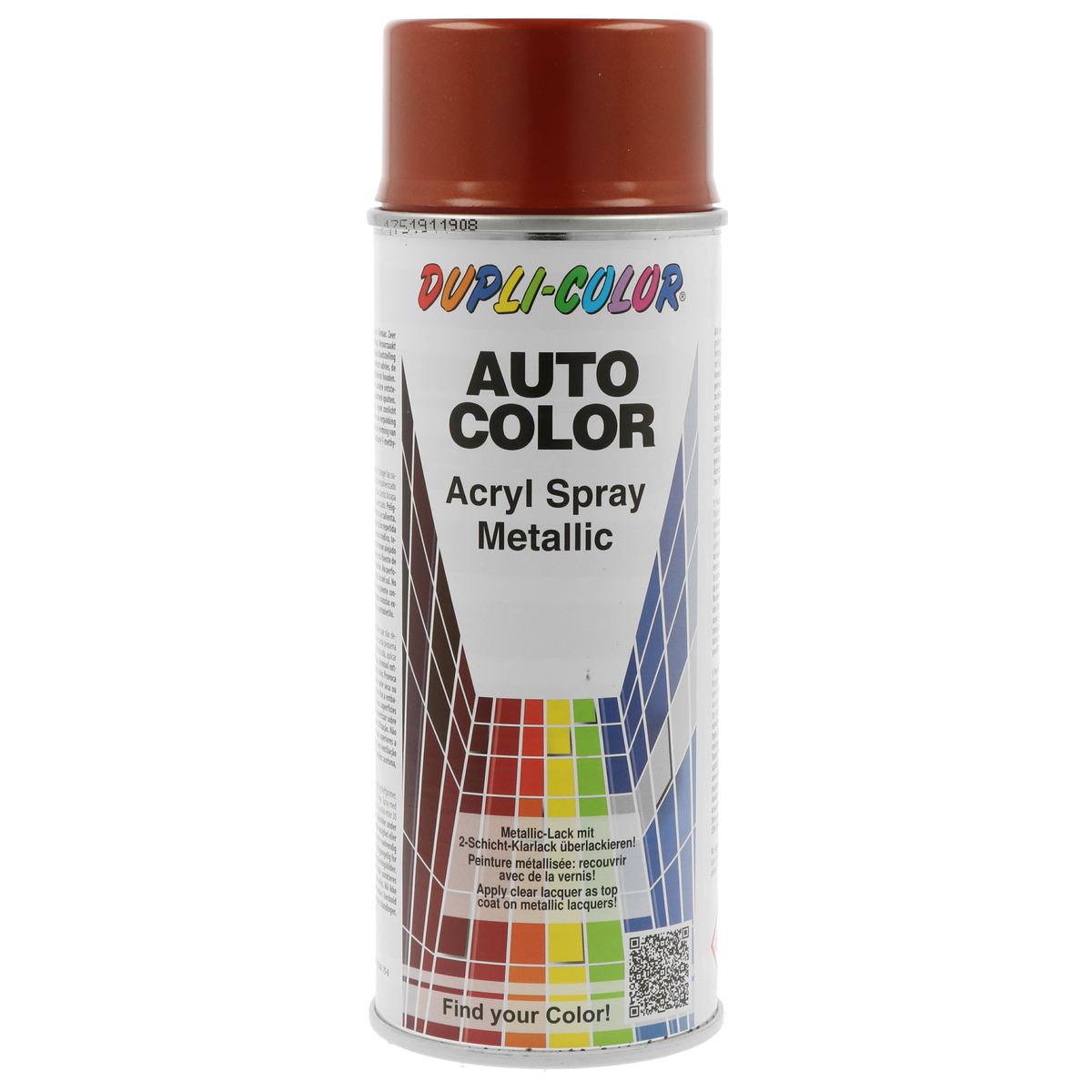 DUPLI COLOR 141126: Tr. priemonės kombinac. dažai AUTO COLOR 20-0814 blue metallic 400 ml