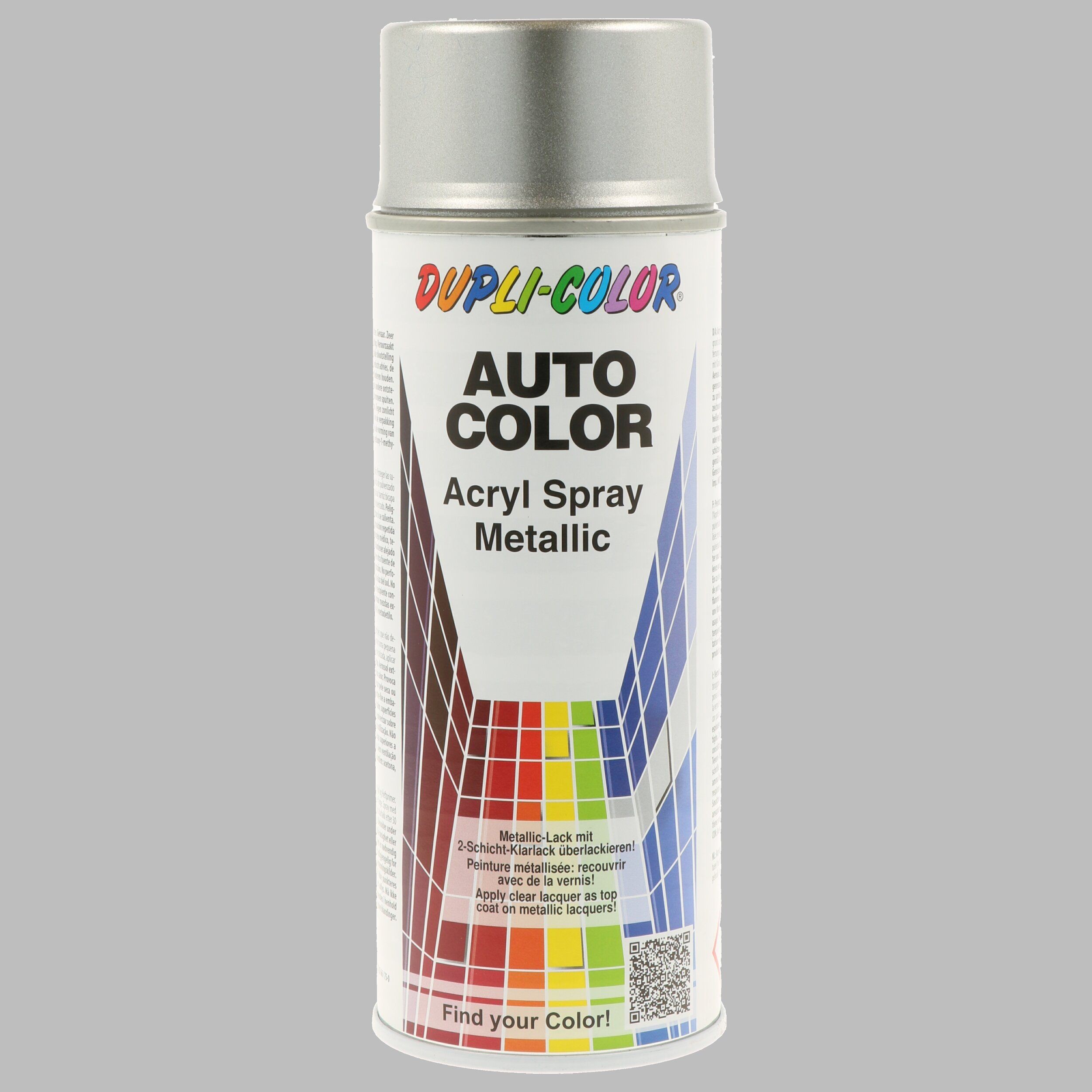 DUPLI COLOR 672170: Tr. priemonės kombinac. dažai RUST STOP RAL 9006 white aluminium satin mat 400 m