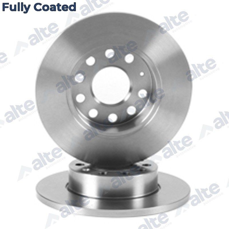ALTE AUTOMOTIVE 127957FCAL: Stabdžių diskas galinė ašis, Ø: 256mm, visiškai, Ø: 256mm, padengta