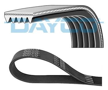 DAYCO 5PK788: V formos rumbuoti diržai 788,0mm, briaunų skaičius: 5