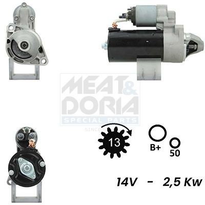 MEAT & DORIA 5010394G: Anlasser 2,5kW