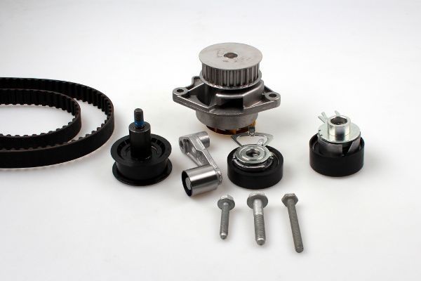 HEPU PK05571: Bomba de água + kit de correia dentada com elemento tensor