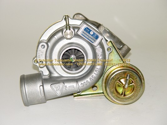 SCHLÜTTER TURBOLADER 172-02700: Turboaggregat utan påbyggnads-/fästmaterial Original NEW BorgWarner Turbocharger
