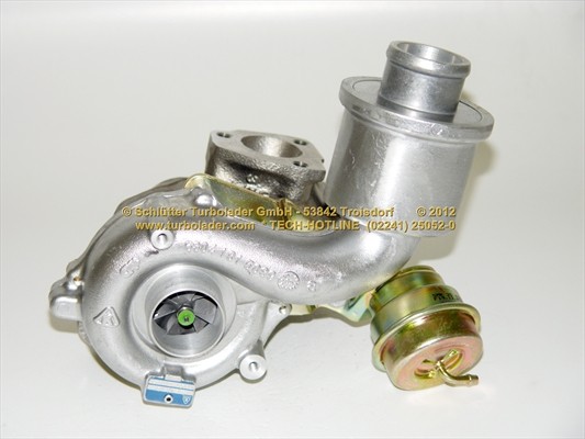 SCHLÜTTER TURBOLADER 172-02761: Turboaggregat utan påbyggnads-/fästmaterial Original NEW BorgWarner Turbocharger