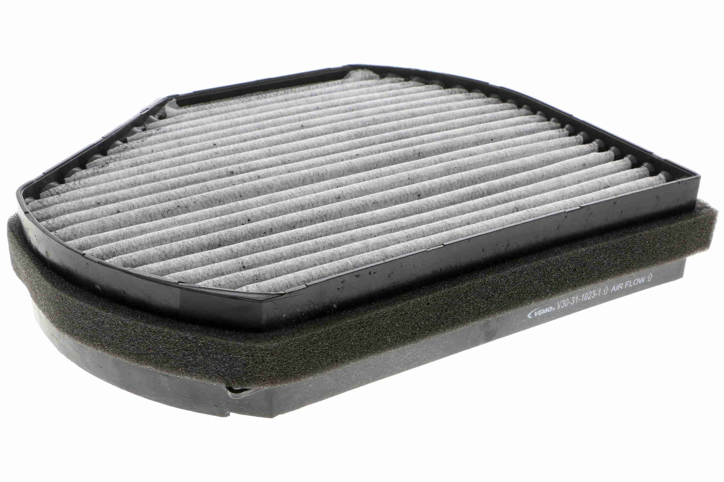 VEMO V30-31-1023-1: Salono filtras aktyvioji anglis, aktyvios anglies filtras Original Quality
