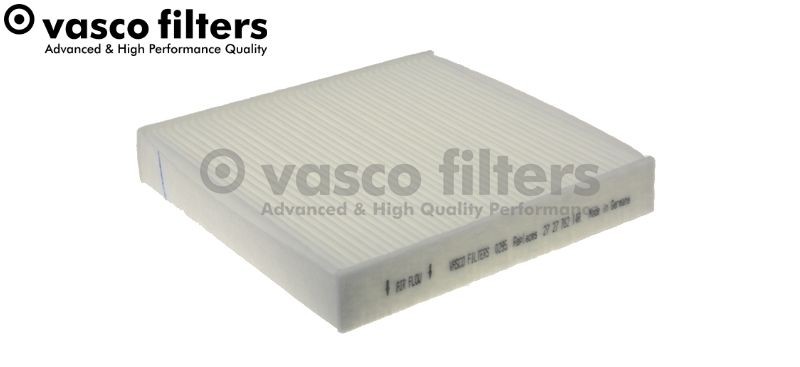 DAVID VASCO O295: Filtrs, Salona telpas gaiss VASCO FILTERS Daļiņu filtrs