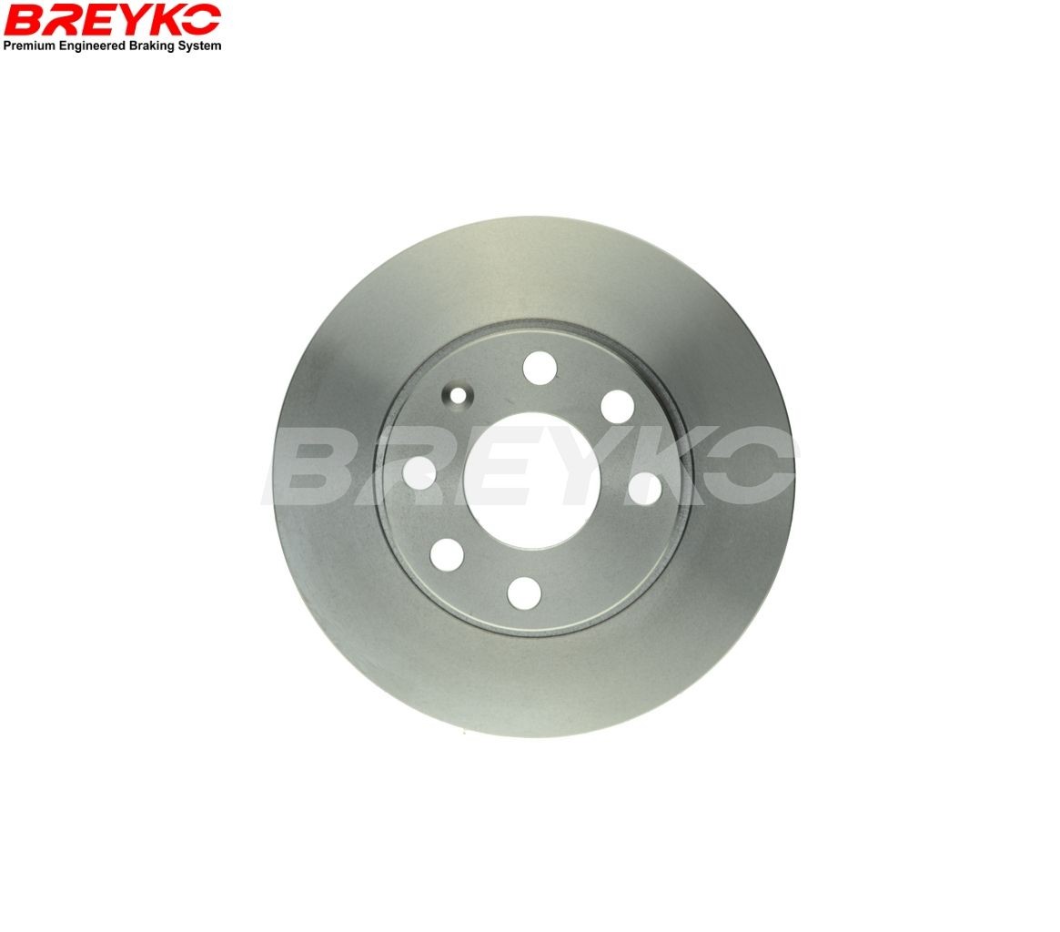 DAVID VASCO T1608 Bremsscheibe BREYKO Vorderachse, Ø: 236mm, voll, Ø: 236mm