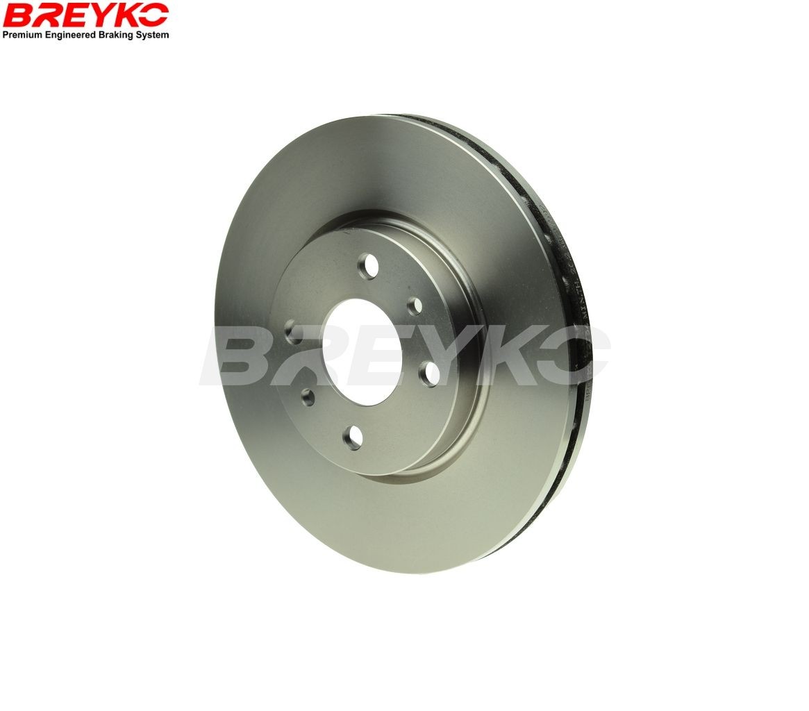 DAVID VASCO T2734 Bremsscheibe BREYKO Vorderachse, Ø: 257mm, Belüftet, Ø: 257mm