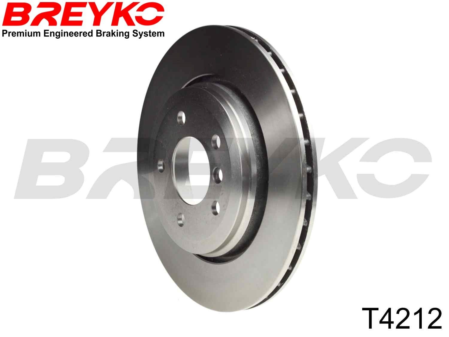 DAVID VASCO T4212: Brzdový kotouč BREYKO Zadní náprava, R: 320mm, větráno, R: 320mm