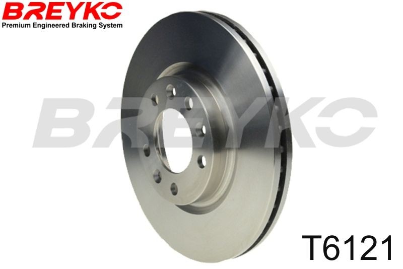 DAVID VASCO T6121: Bremseskive BREYKO foraksel, Ø: 283mm, ventileret, Ø: 283mm