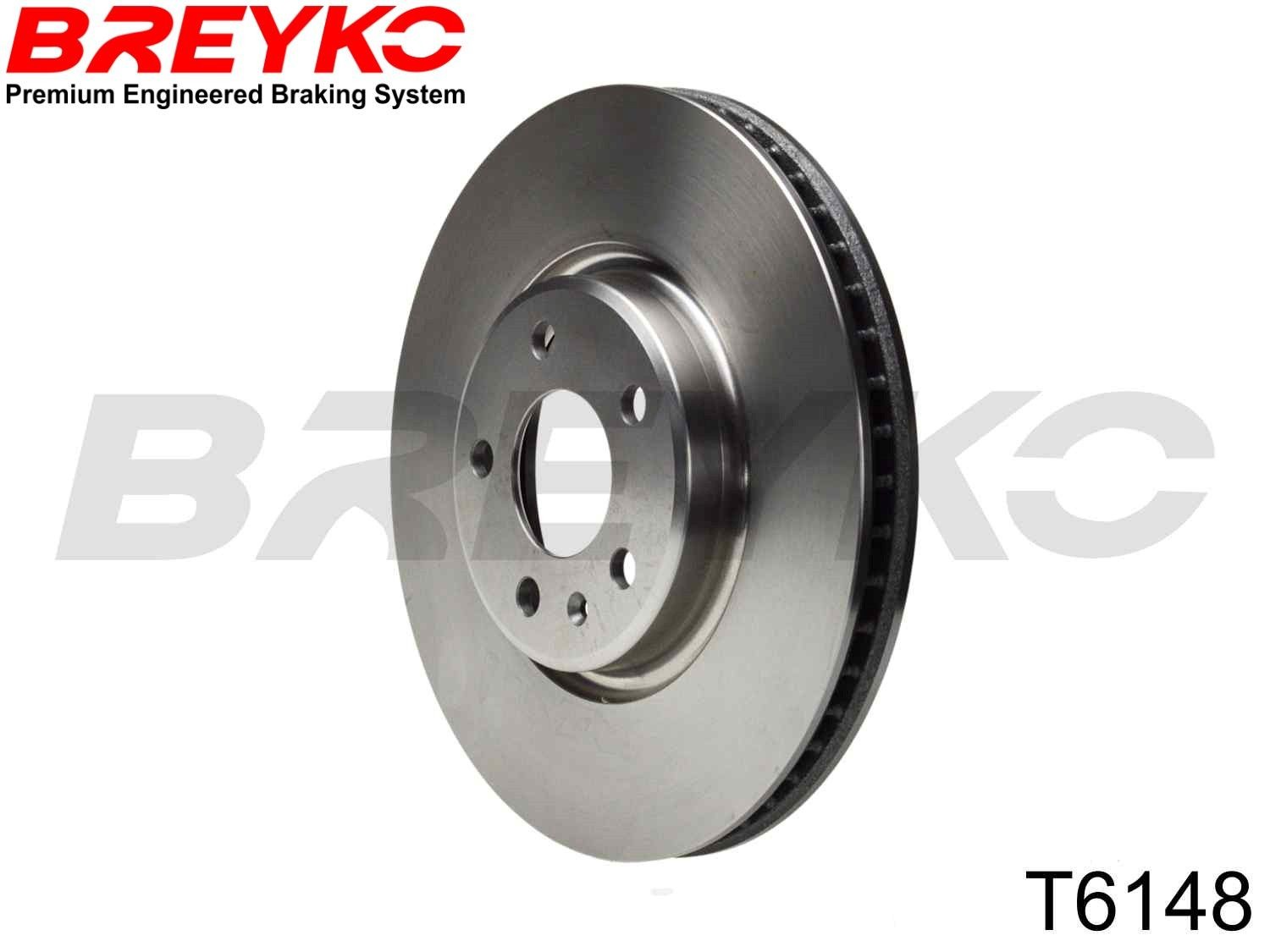 DAVID VASCO T6148: Brzdový kotouč BREYKO přední osa, R: 320mm, větráno, R: 320mm