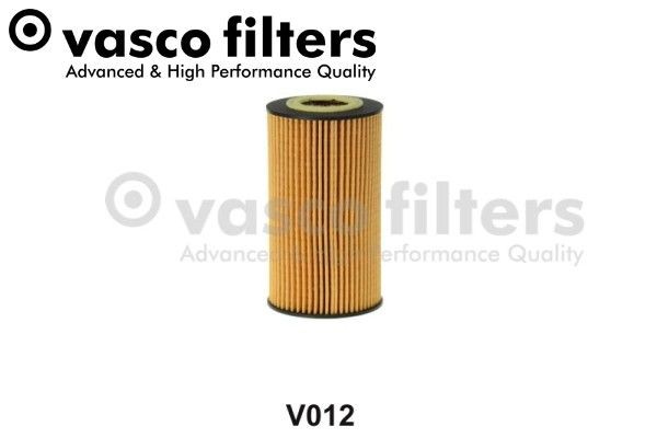 DAVID VASCO V012: Oliefilter VASCO FILTERS Met afdichtring