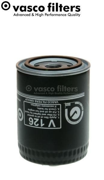 DAVID VASCO V126: Filtro de aceite VASCO FILTERS