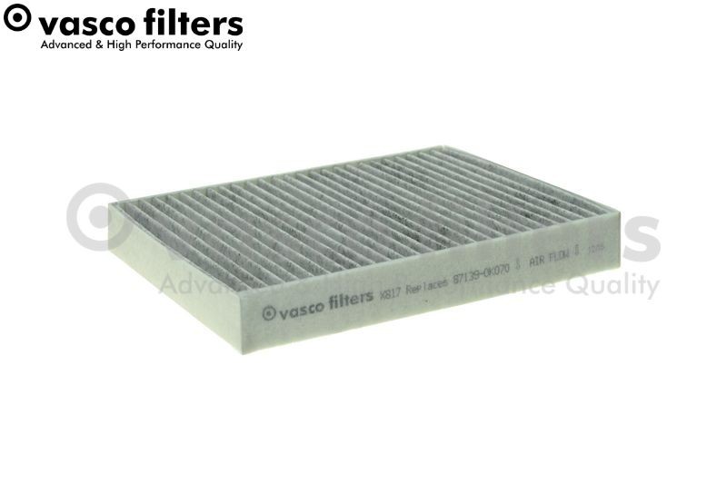 DAVID VASCO X817: Filtrs, Salona telpas gaiss VASCO FILTERS Aktivētās ogles filtrs
