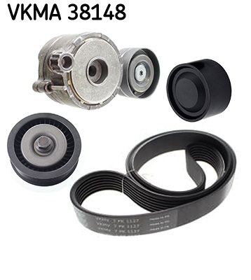 SKF VKMA 38148: Set curea transmisie cu caneluri