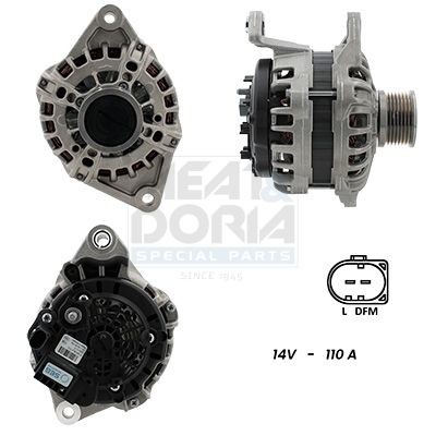 MEAT & DORIA 55101371G: Laturi 110A
