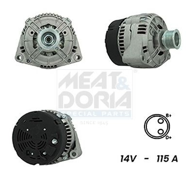 MEAT & DORIA 5510596G: Laturi 115A