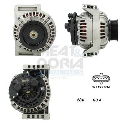 MEAT & DORIA 5610080G: Laturi 110A