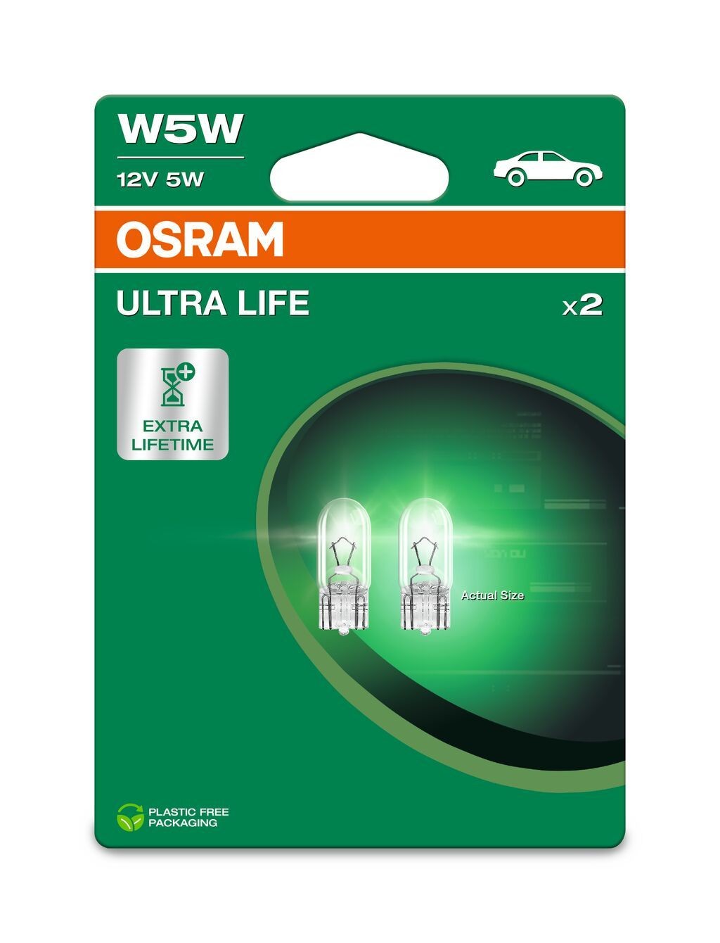 OSRAM 2825ULT-2BL: Bec, semnalizator ULTRA LIFE 12V, W5W