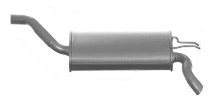 VEGAZ RS-258IMA: Lõppsummuti taga, 880mm