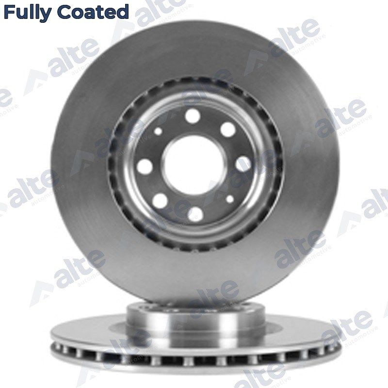 ALTE AUTOMOTIVE 128107FCAL: Bremseskive foraksel, Ø: 284mm, ventileret, Ø: 284mm, coatet