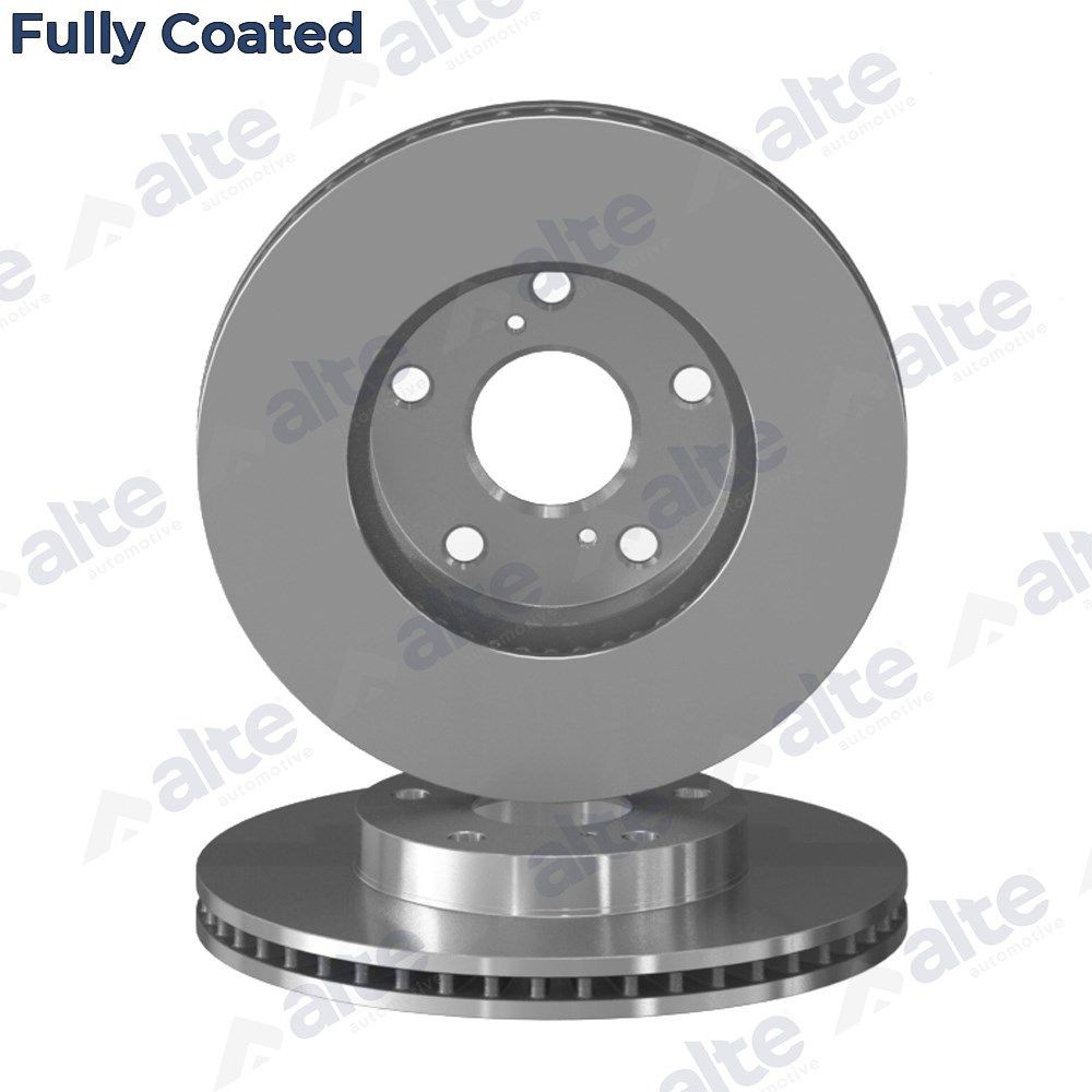 ALTE AUTOMOTIVE 128620FCAL: Disco de freno Eje delantero, Ø: 275mm, ventilado, Ø: 275mm, revestido