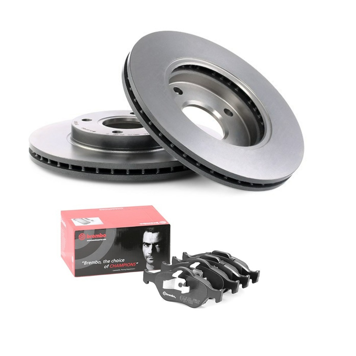 BREMBO BRB3405N0043: Pidurikomplekt, ketaspidur Ø: 258mm, sisemine õhutus COATED DISC LINE