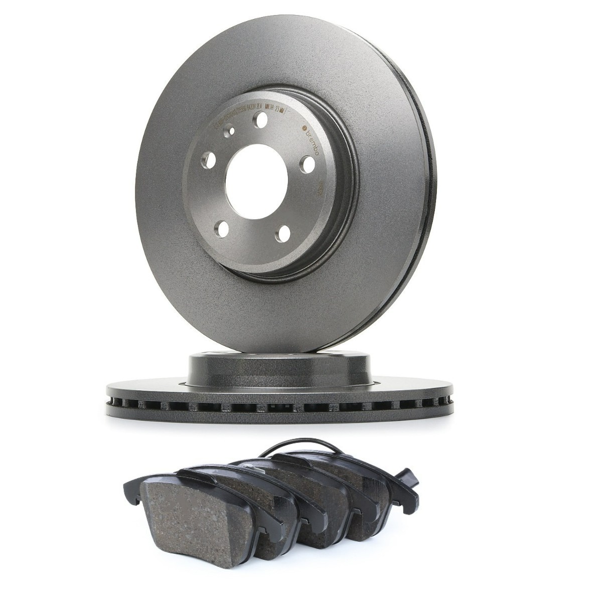 BREMBO BRB3405N0051: Pidurikomplekt, ketaspidur Ø: 314mm, sisemine õhutus COATED DISC LINE
