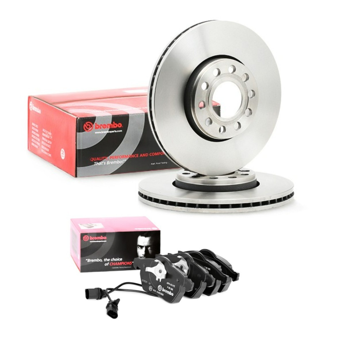 BREMBO BRB3405N0062: Pidurikomplekt, ketaspidur Ø: 288mm, sisemine õhutus