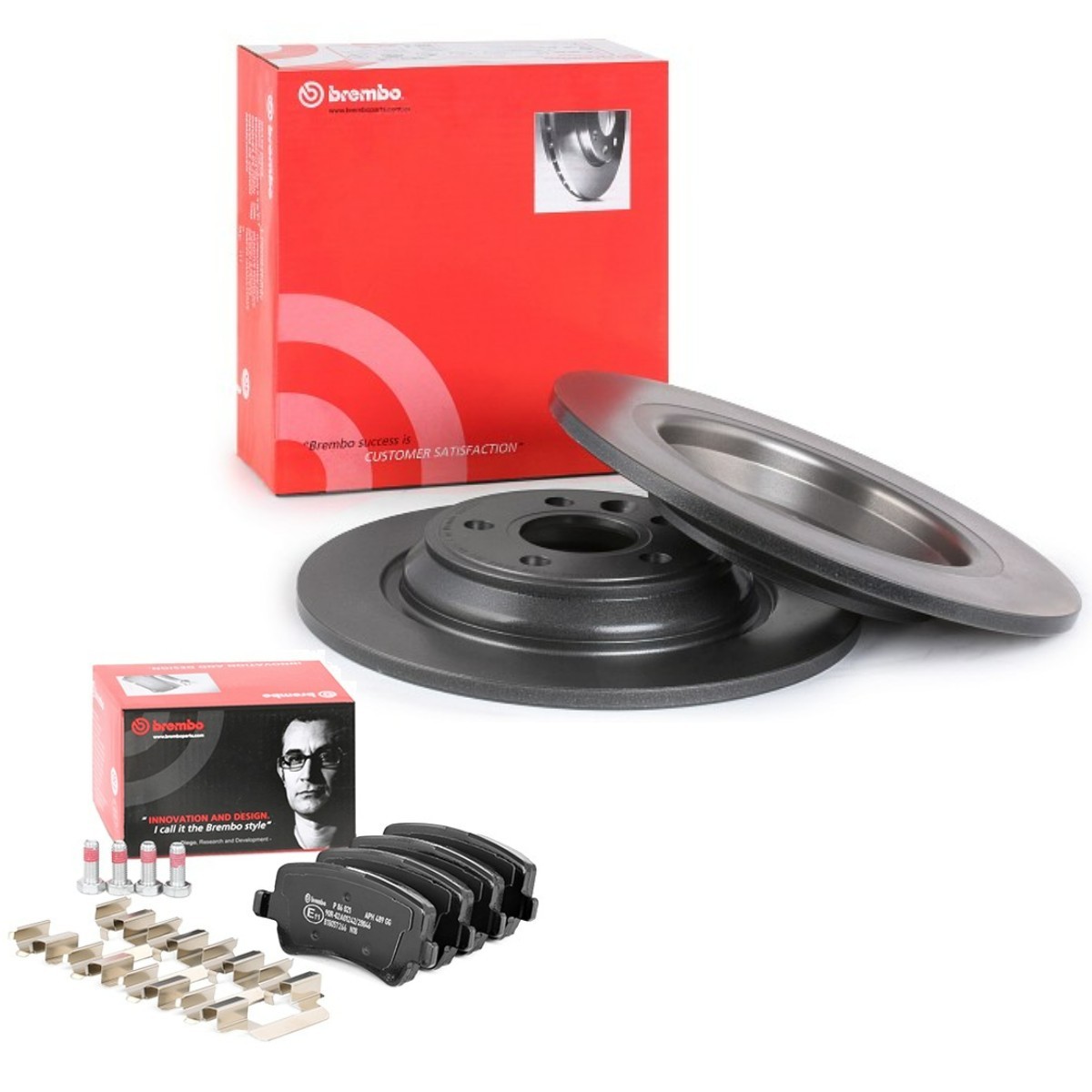 BREMBO BRB3405N0090: Pidurikomplekt, ketaspidur Ø: 302mm, täis COATED DISC LINE