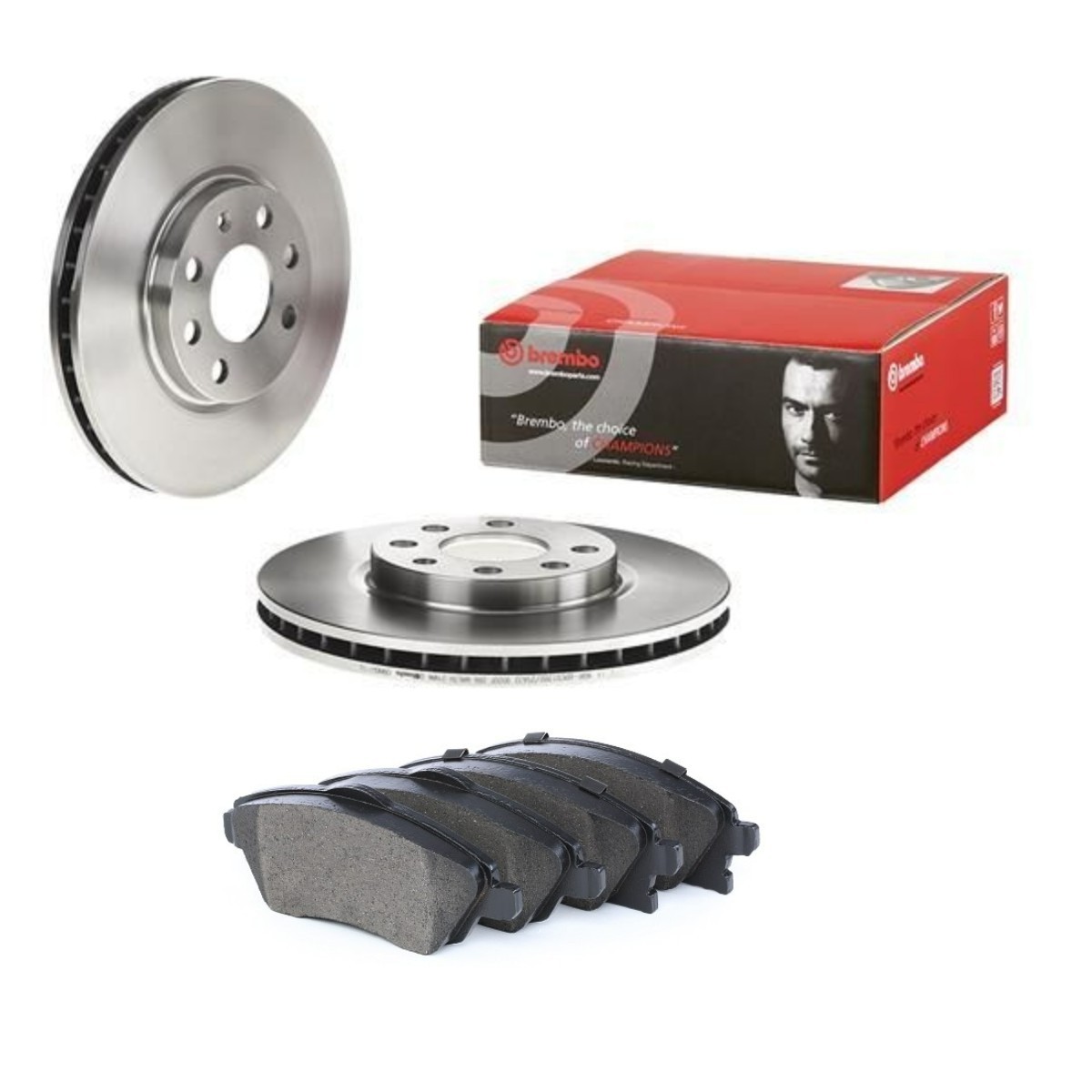 BREMBO BRB3405N0094: Souprava brzd, koutocova brzda R: 260mm, vnitřně větráno