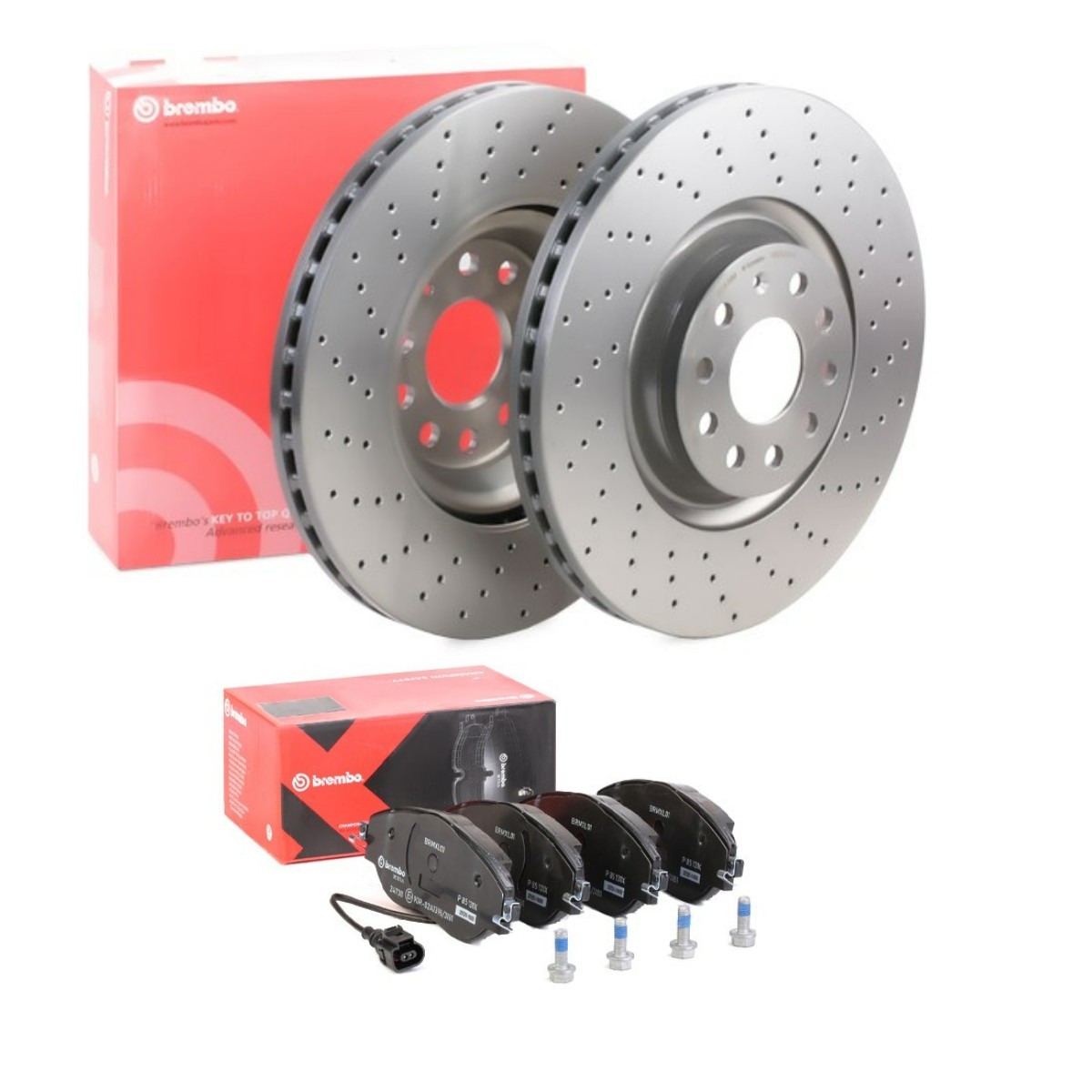 BREMBO BRB3405N0101: Pidurikomplekt, ketaspidur Ø: 340mm, augustatud/sise