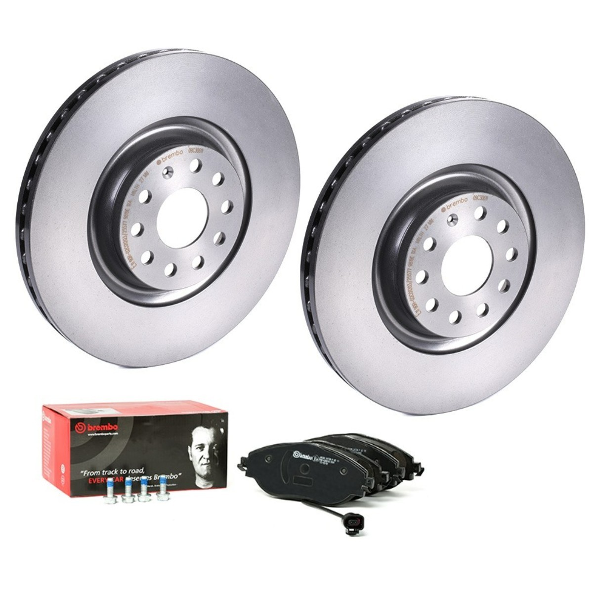 BREMBO BRB3405N0104: Pidurikomplekt, ketaspidur Ø: 340mm, sisemine õhutus COATED DISC LINE