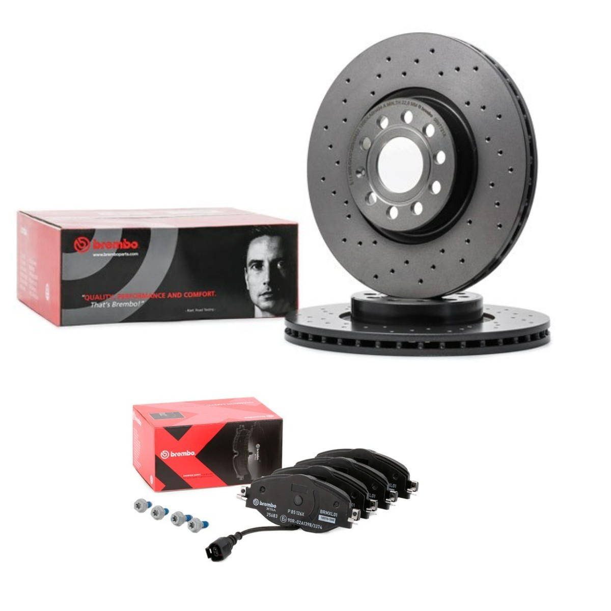 BREMBO BRB3405N0107: Pidurikomplekt, ketaspidur Ø: 312mm, augustatud/sise