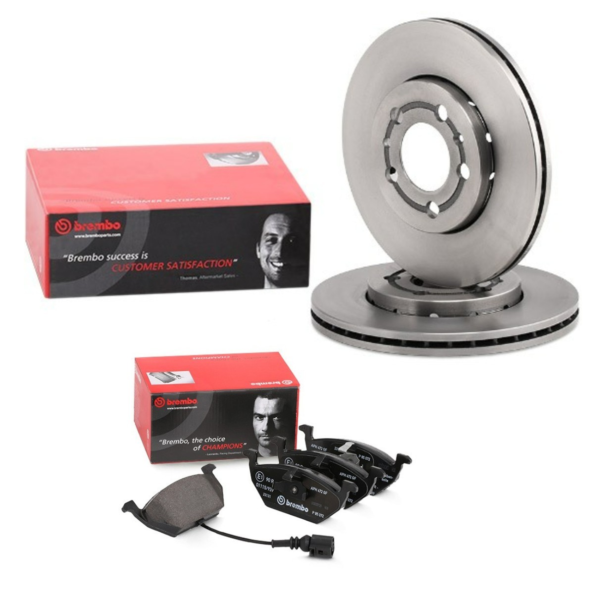 BREMBO BRB3405N0112: Bremžu komplekts, Disku bremzes Ø: 256mm, ar iekšējo ventilāciju