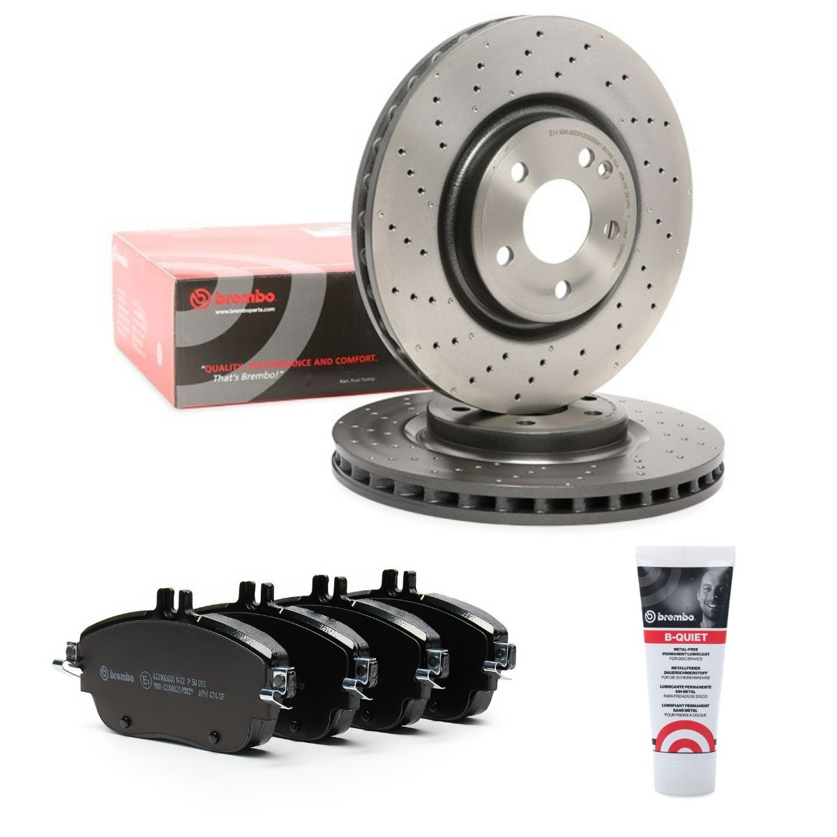 BREMBO BRB3405N0169: Pidurikomplekt, ketaspidur Ø: 320mm, augustatud/sise COATED DISC LINE