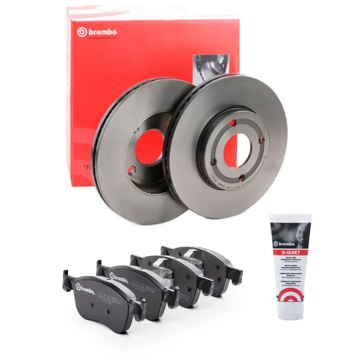 BREMBO BRB3405N0170: Pidurikomplekt, ketaspidur Ø: 262mm, sisemine õhutus