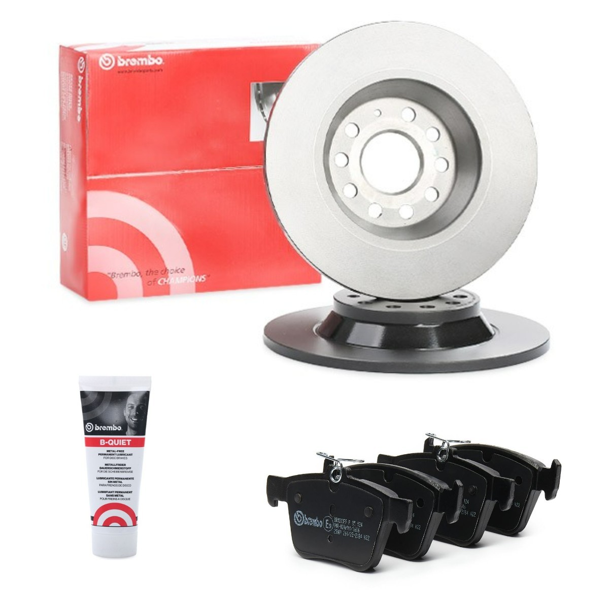 BREMBO BRB3405N0200: Pidurikomplekt, ketaspidur Ø: 300mm, täis COATED DISC LINE