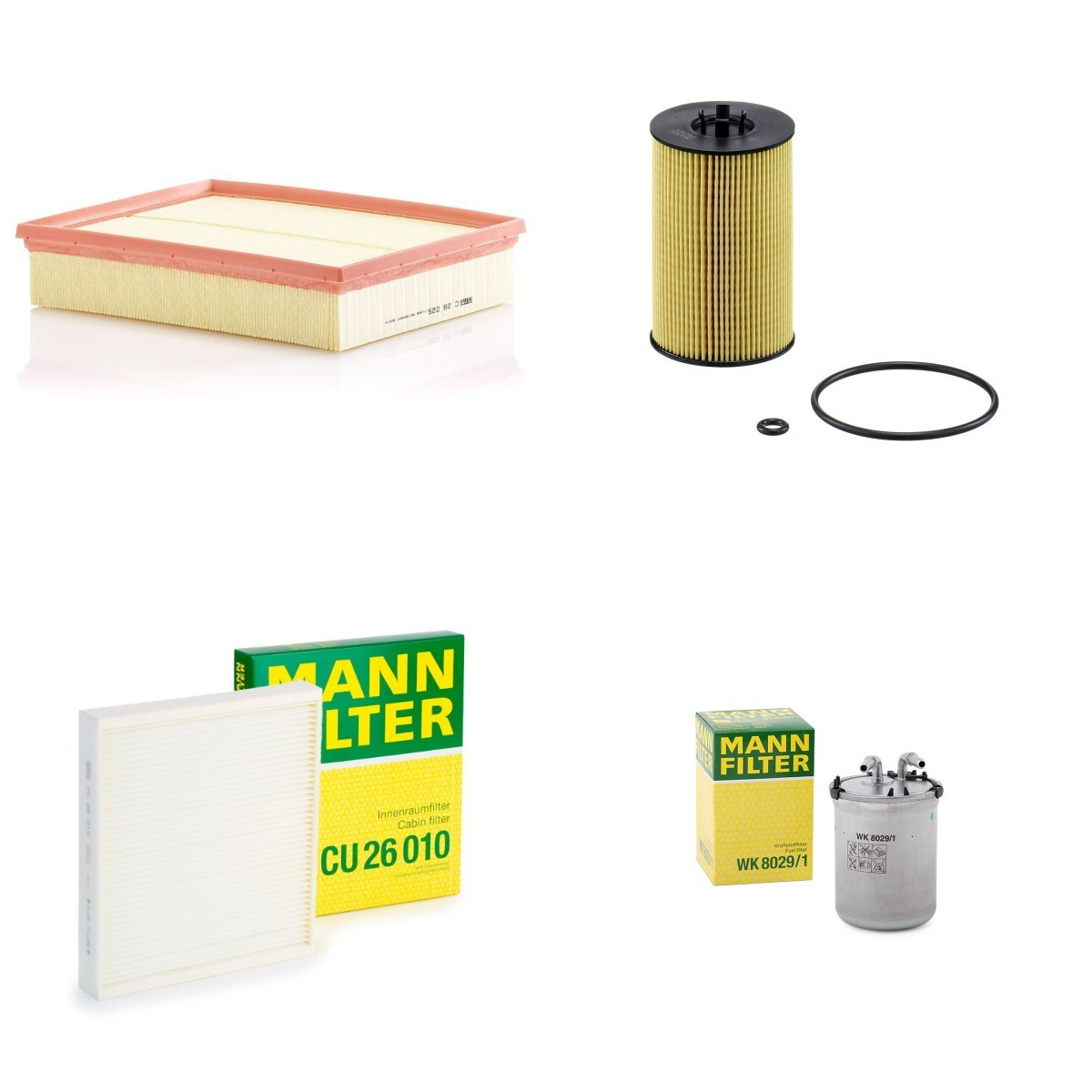 MANN-FILTER MNF4055N0002: Filtrs-Komplekts