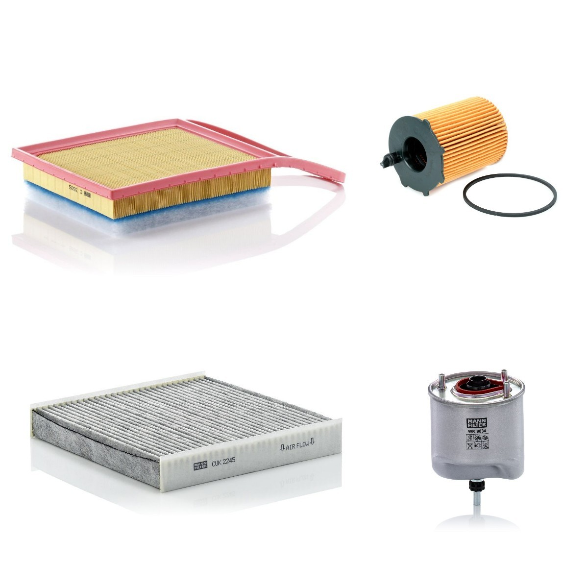 MANN-FILTER MNF4055N0060: Set filtre