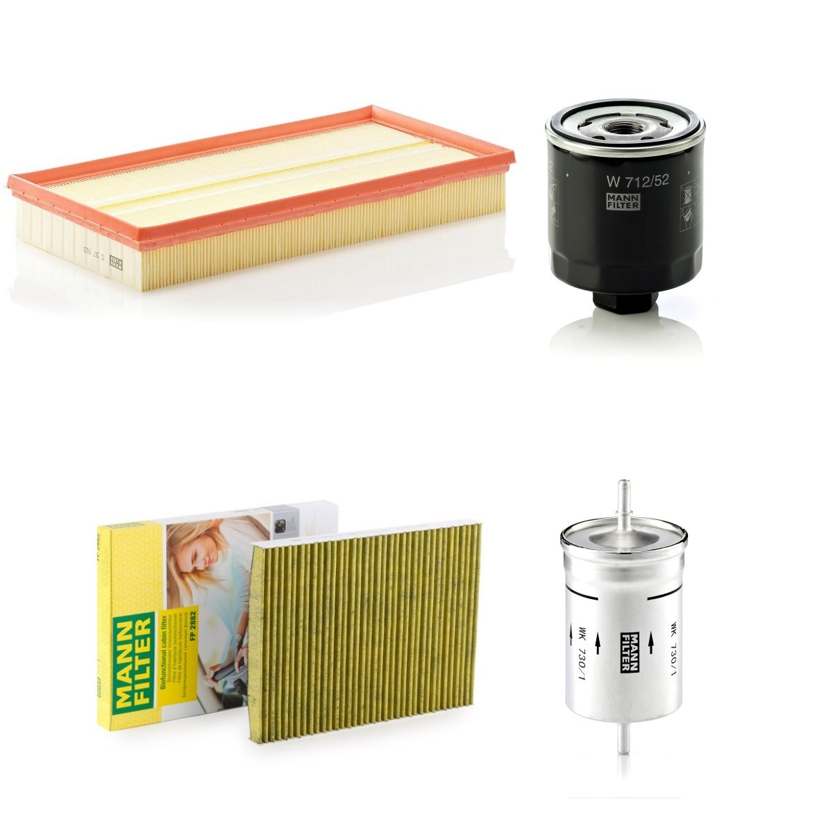 MANN-FILTER MNF4055N0063: Filterset