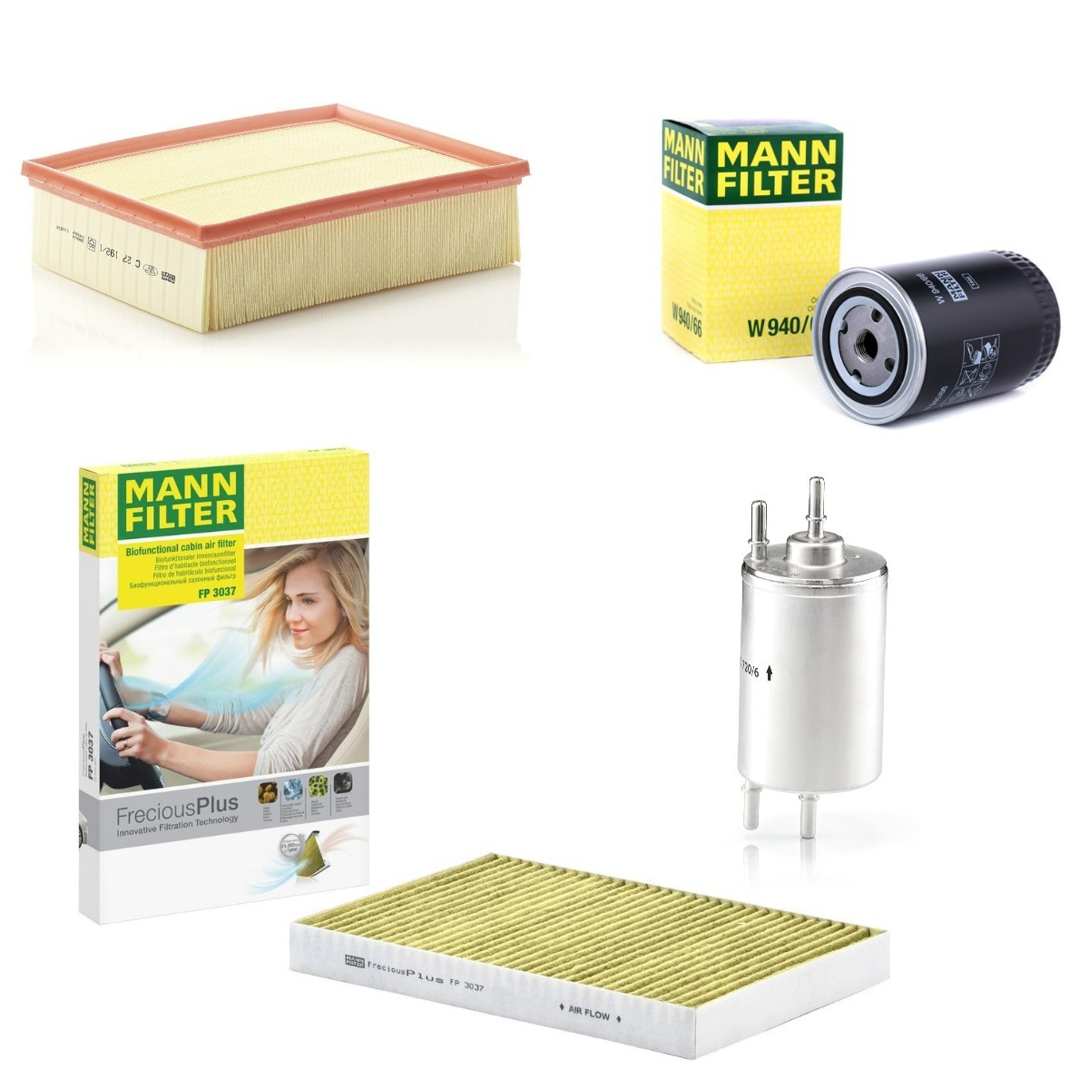 MANN-FILTER MNF4055N0078: Filterset
