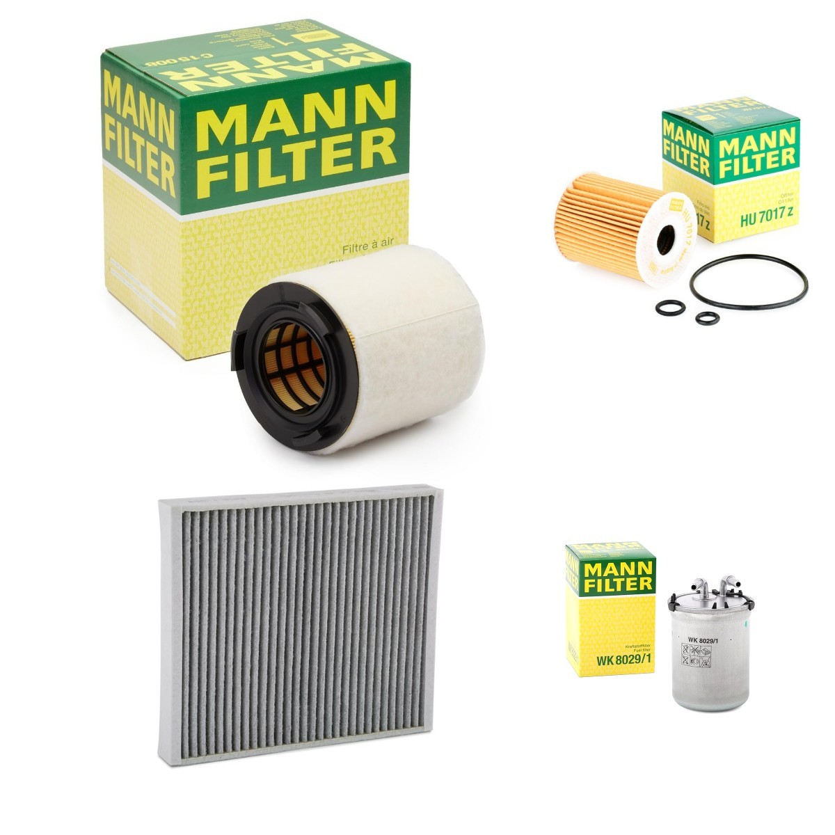 MANN-FILTER MNF4055N0084: Filtrs-Komplekts