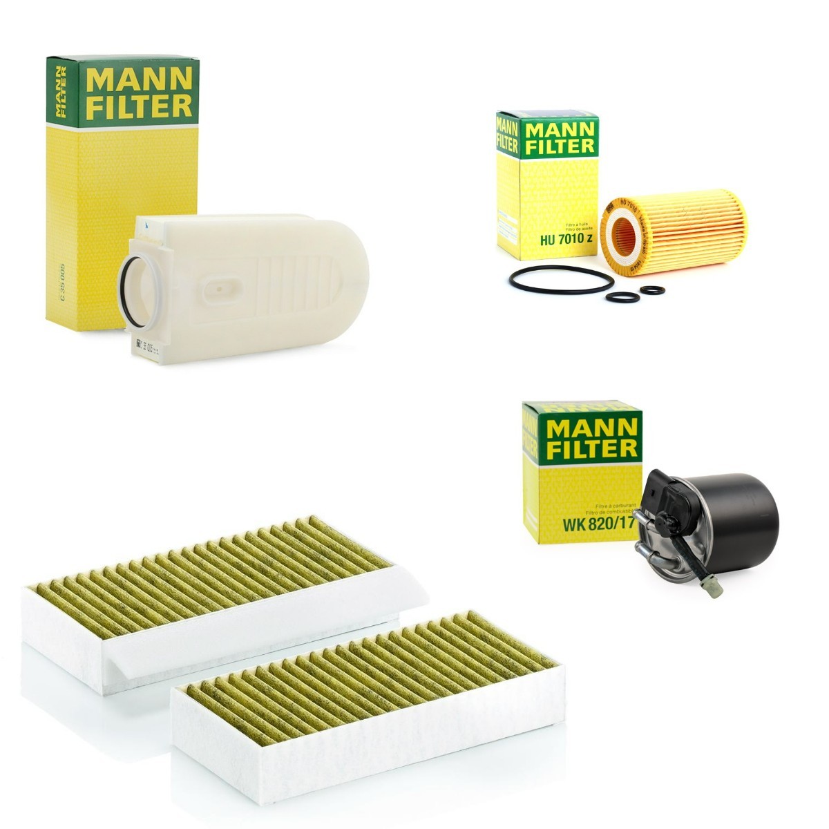 MANN-FILTER MNF4055N0089: Filterset