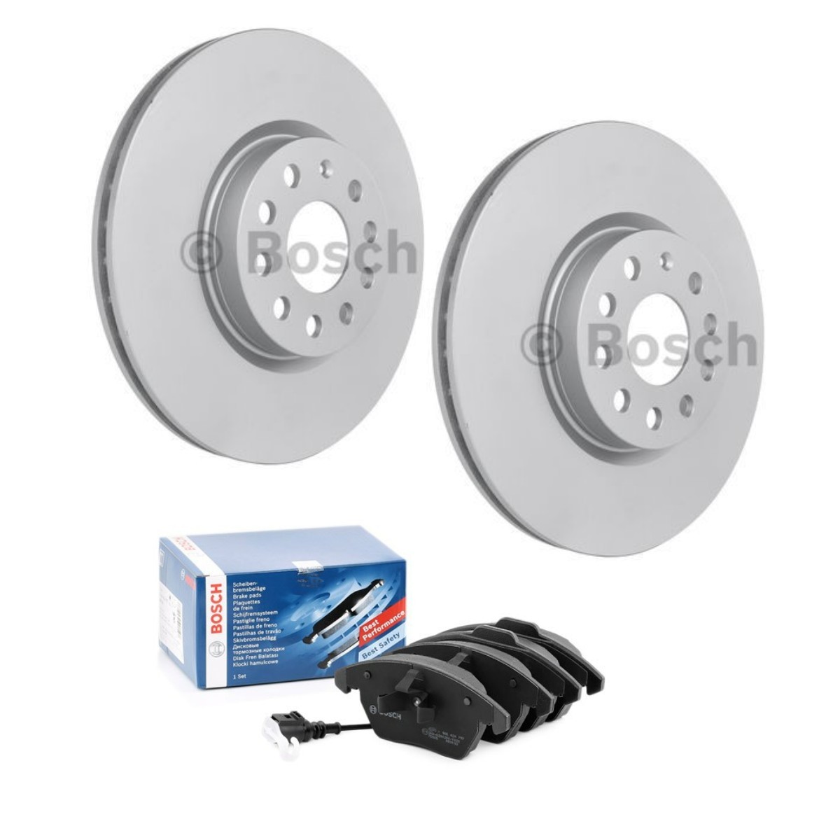 BOSCH BSH3405N0009: Stabdžių rinkinys, diskiniai stabdžiai Ø: 312mm, ventiliuojama